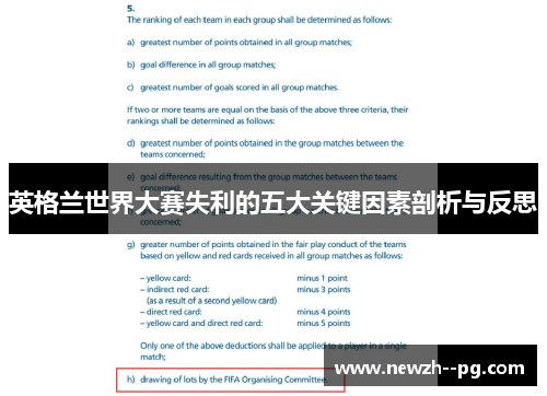 英格兰世界大赛失利的五大关键因素剖析与反思