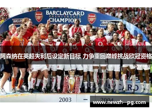 阿森纳在英超失利后设定新目标 力争重回巅峰挑战欧冠资格
